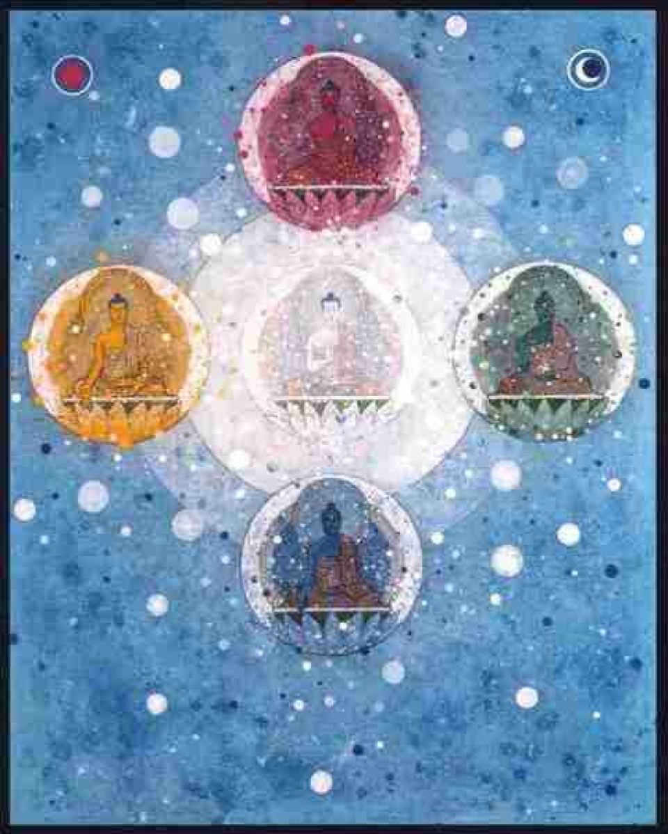 Mandala of Five Buddhas - Aloka