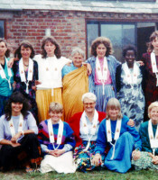 First Triratna ordinations of women by women