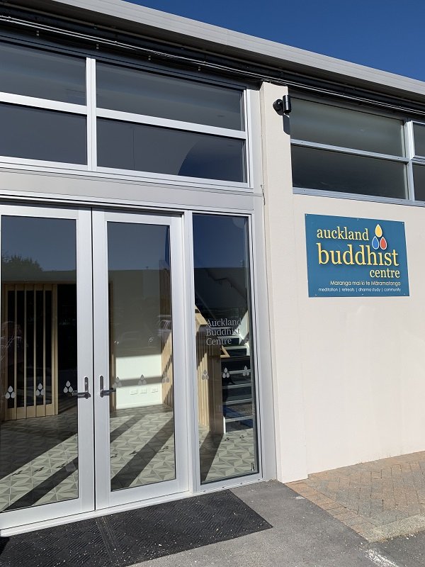 Front of the newly renovated Auckland Buddhist Centre
