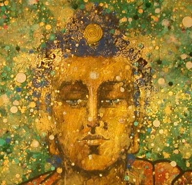buddha face from bristol buddhist centre