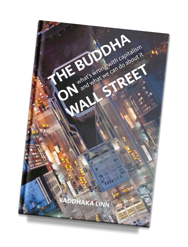 buddha on wall street