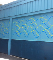 mural at ABC by CLint