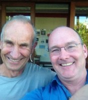 Portrait of Ratnavyuha and Geoff Walker