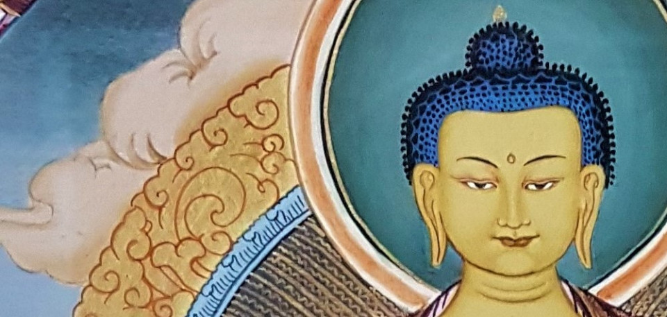 Aloka Buddha head