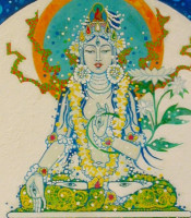 bodhisattva white tara aloka unknown