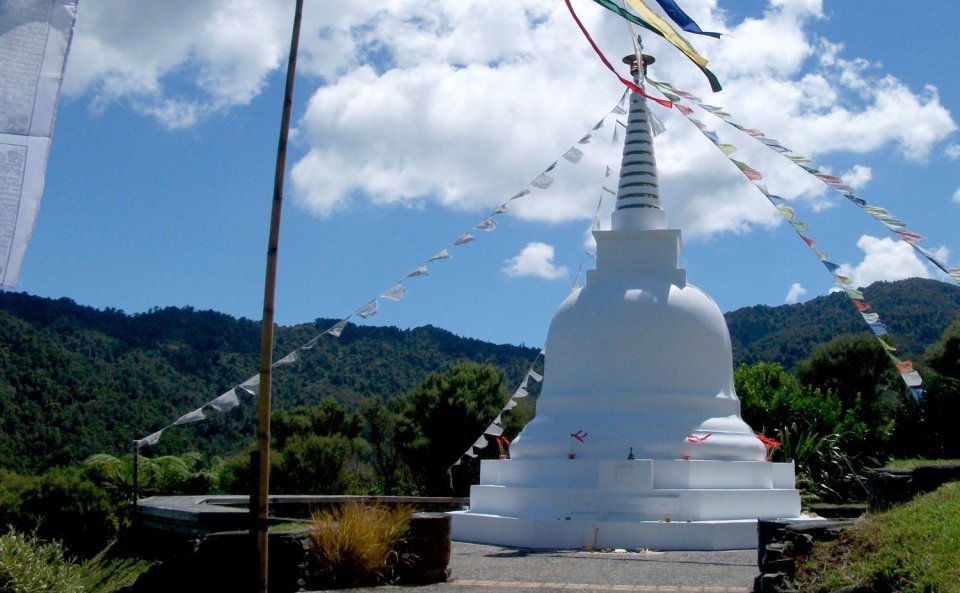 Some of the Auckland sangha at our centre (ABC)