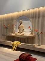 The meditation hall at the ABC (ABC)