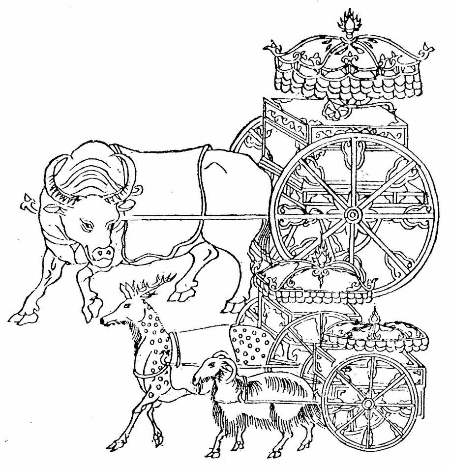 Ox and cart