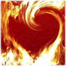 Heart on fire