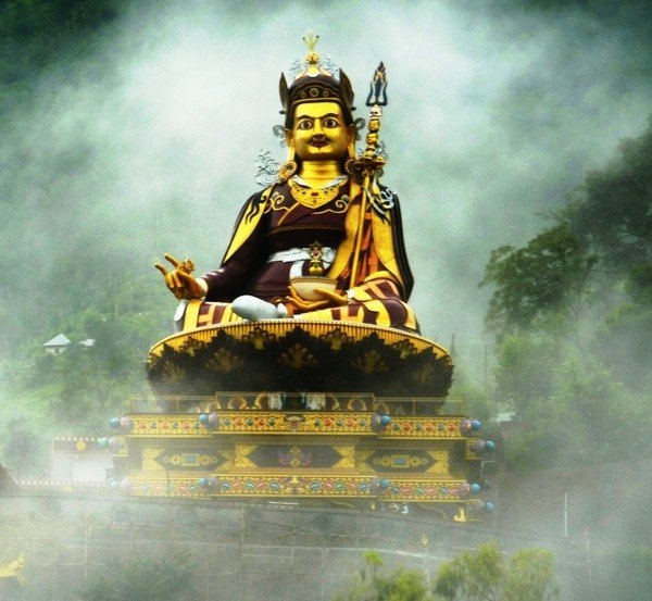 Tibetan image of Padmasambhava