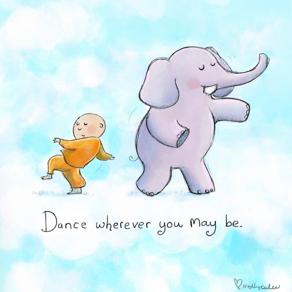 dancing elephant