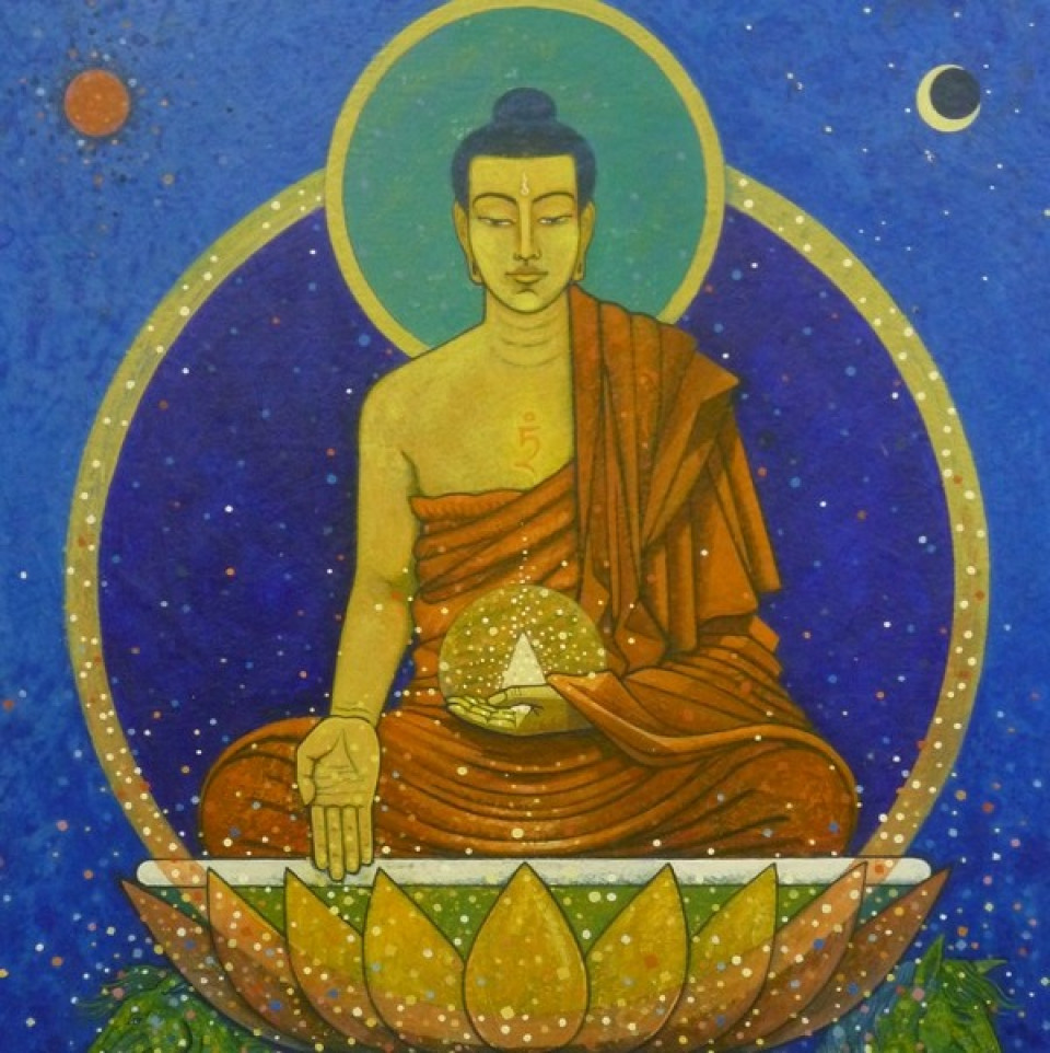 buddha aloka lotus realm