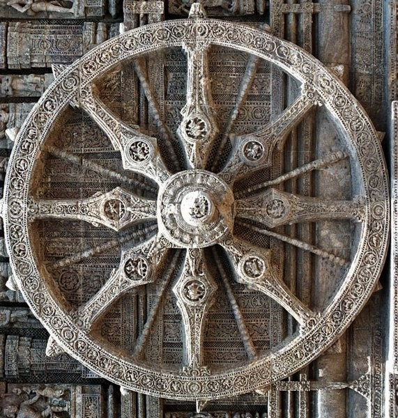 Dharmachakra Wheel: symbol of the Buddha's teachings