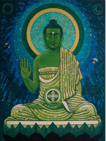 Amoghasiddhi by Aloka