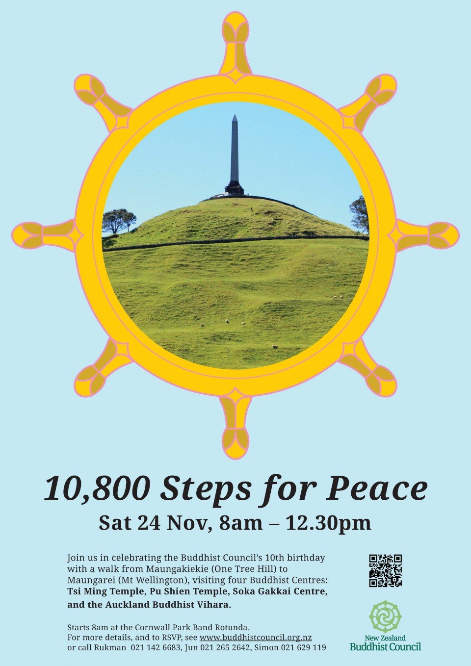 10800 Steps for peace