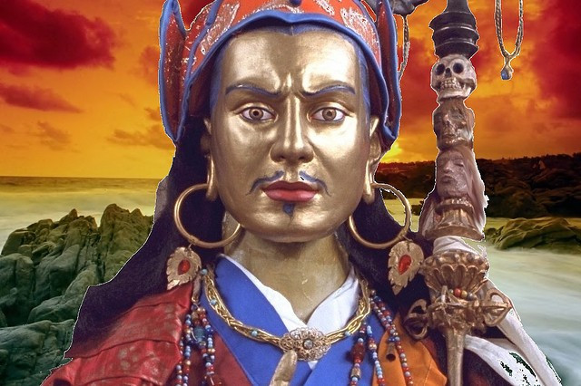 Tibetan image of Padmasambhava